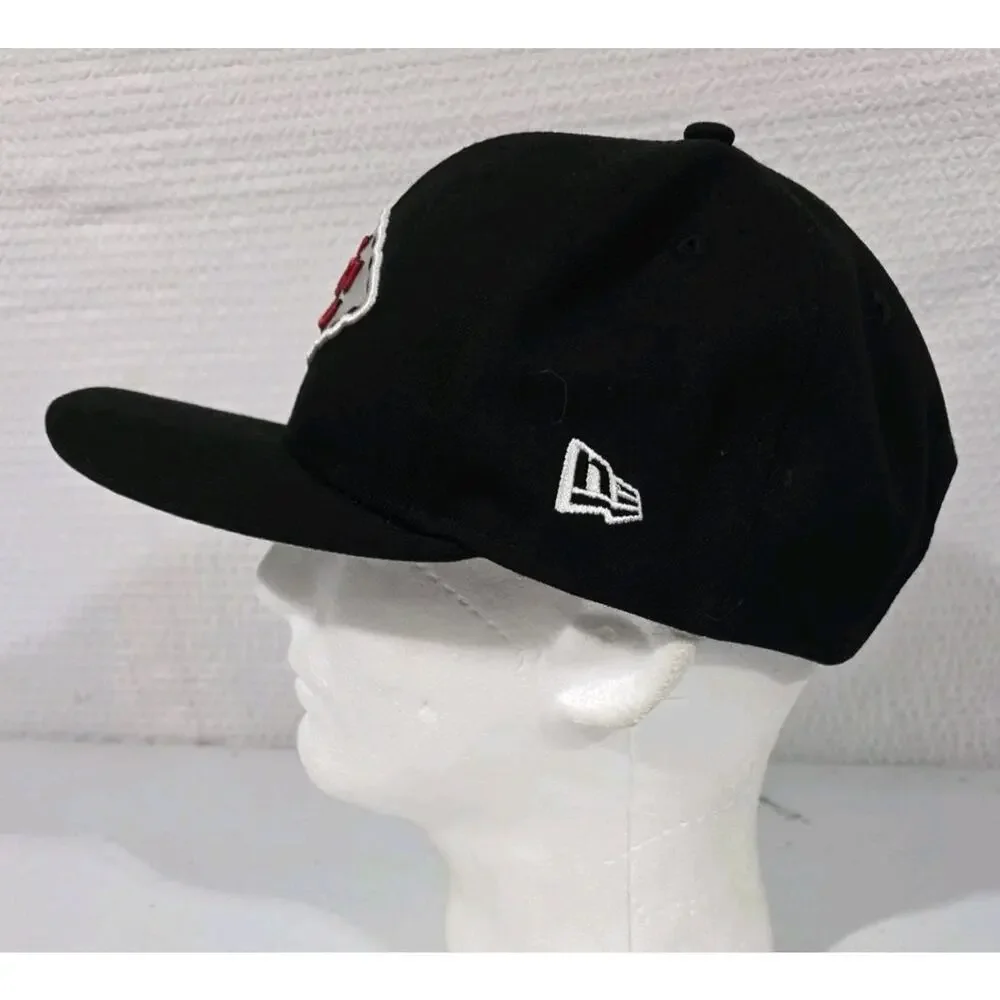 Kansas City Chiefs New Era 9Fifty Snapback Hat Black NFL Side Patch Flat Bill